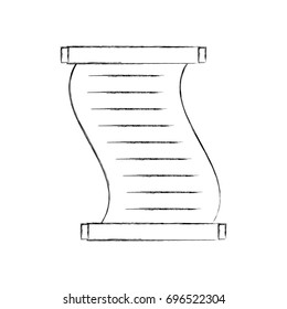 Museum papyrus isolated icon
