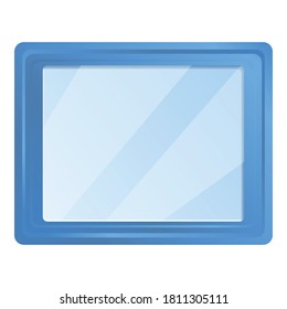 Museum photo frame icon. Cartoon of museum photo frame vector icon for web design isolated on white background