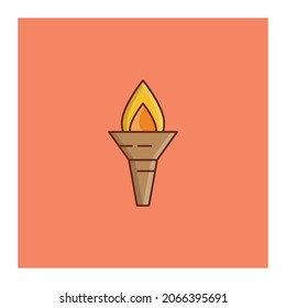 ilustración de honhle Vector en un fondo transparente. Símbolos de calidad superior.Icono de color plano de línea vectorial para el concepto y el diseño gráfico.