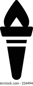 ilustración de honhle Vector en un fondo transparente. Símbolos de calidad superior. Iconos vectoriales de glifos para diseño de conceptos y gráficos. 
