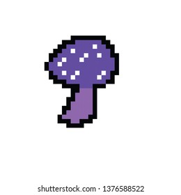 mushroom art pixel