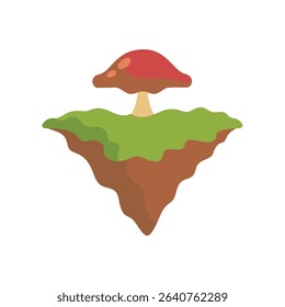 Mushroom Biome Fantasy Map Artwork