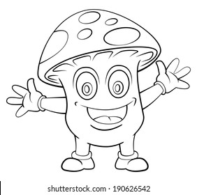 Mushroom Cartoon