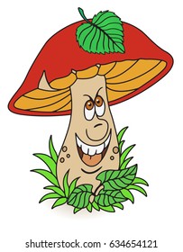 Mushroom cartoon