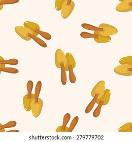 mushroom cartoon , cartoon seamless pattern background
