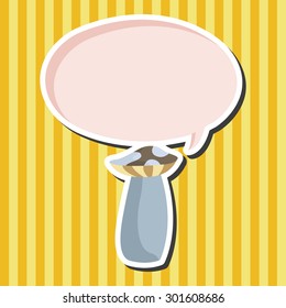 mushroom cartoon theme elements vector,eps