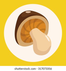 mushroom cartoon theme elements vector,eps