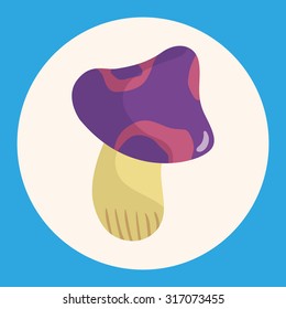 mushroom cartoon theme elements vector,eps