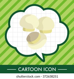 mushroom cartoon theme elements vector,eps