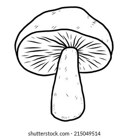 Similar Images, Stock Photos & Vectors of mushroom / cartoon vector and