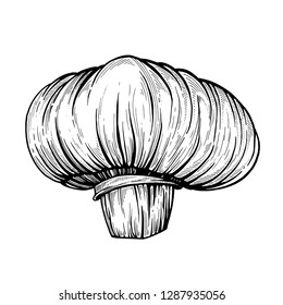 Mushroom. Champignon. Graphics.