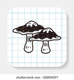 Mushroom doodle