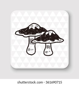 Mushroom doodle