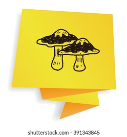 Mushroom doodle