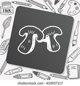 Mushroom doodle
