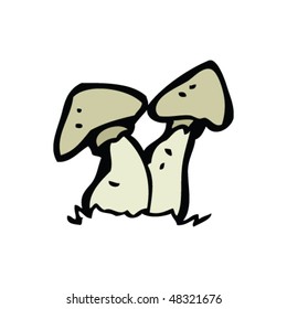 mushroom drawing