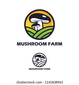 Mushroom Farm Logo Design