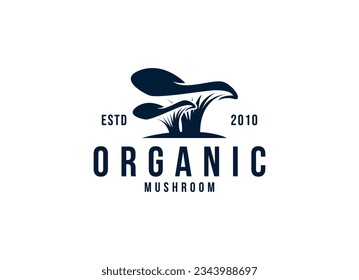 mushroom farm logo design, brand logo for mushroom product