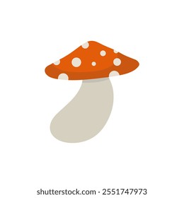 Mushroom farm logo, mushroom icon vintage design illustration. natural foods for kitchen preparing products.