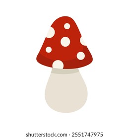 Mushroom farm logo, mushroom icon vintage design illustration. natural foods for kitchen preparing products.