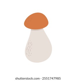 Mushroom farm logo, mushroom icon vintage design illustration. natural foods for kitchen preparing products.