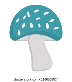 
Mushroom flat icon creative design
