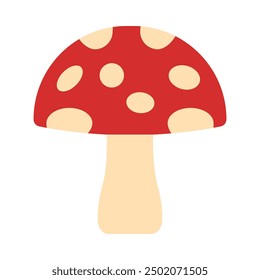 Pilz flache Icon Design für den privaten und kommerziellen Gebrauch