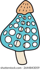 cogumelos alimento ilusation vetor isolado
