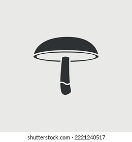 mushroom fungi vector icon food autumn