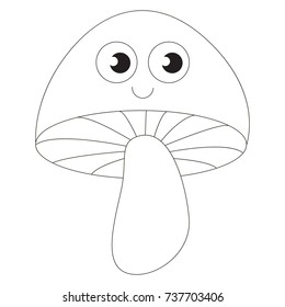 Featured image of post Cute Mushroom Drawing Outline