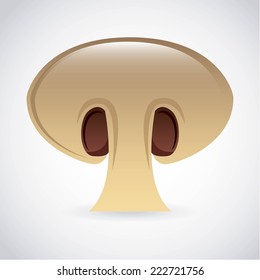 mushroom graphic design , vector illustration