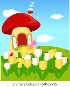 Mushroom house