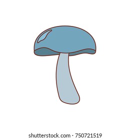 Mushroom icon. Cartoon illustration of Mushroom vector icon for web isolated on white background