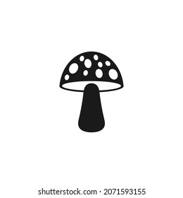 mushroom icon design template vector isolated illustration