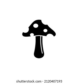 Mushroom icon design template vector isolated