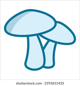 Mushroom Icon Element For Design