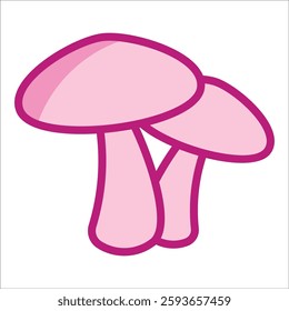 Mushroom Icon Element For Design