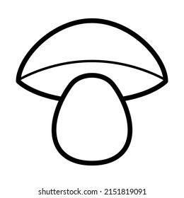 Mushroom icon, fungus icon vector illustration