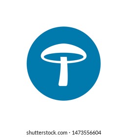 Mushroom icon illustration isolated vector sign symbol