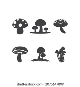 mushroom icon illustration isolated vector sign symbol