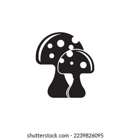 mushroom icon illustration isolated vector sign symbol