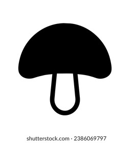 mushroom icon illustration vector isolated