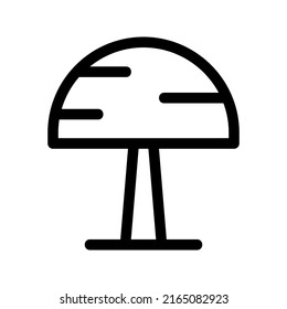 mushroom icon or logo isolated sign symbol vector illustration - high quality black style vector icons
