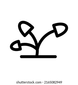 mushroom icon or logo isolated sign symbol vector illustration - high quality black style vector icons
