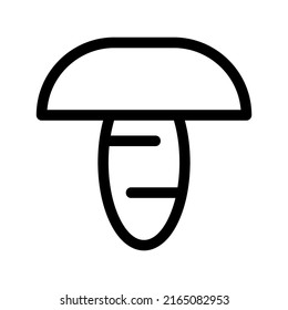 mushroom icon or logo isolated sign symbol vector illustration - high quality black style vector icons
