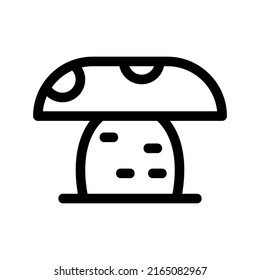 mushroom icon or logo isolated sign symbol vector illustration - high quality black style vector icons
