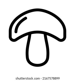 mushroom icon or logo isolated sign symbol vector illustration - high quality black style vector icons

