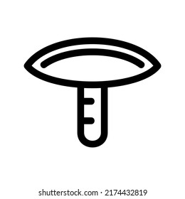 mushroom icon or logo isolated sign symbol vector illustration - high quality black style vector icons
