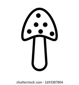 Vektorillustration-Design des Champignons
