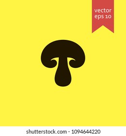 mushroom. mushroom icon. sign design. Vector EPS 10.